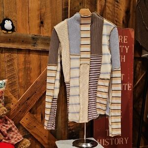 187 Oli & Hali Multicolor Patchwork Top